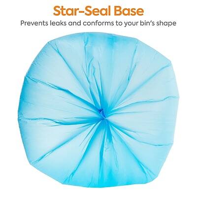 Star-Seal Base  
Prevents leaks and conforms to your bin's shape