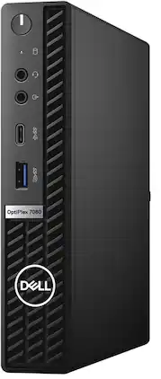 Dell - Refurbished Excellent - Optiplex 7080 Micro Intel i5-10500T 16GB 256GB SSD Windows 11 Pro - Black