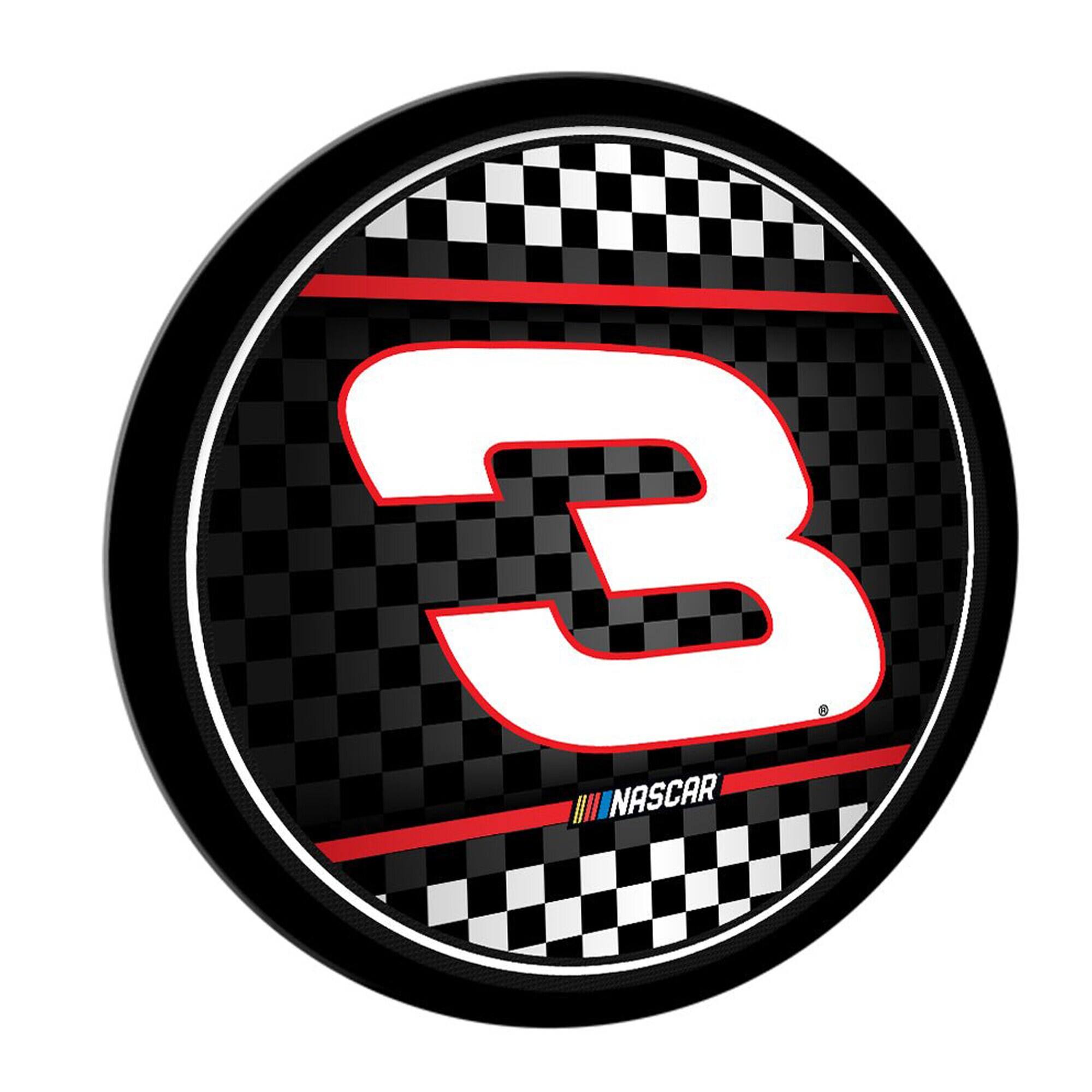 Alt View 1. The Fan-Brand - Austin Dillon 17.5" Modern Disc Wall Sign - Multicolor.