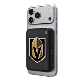 Keyscaper - Vegas Golden Knights Wireless Magnetic Power Bank - Black