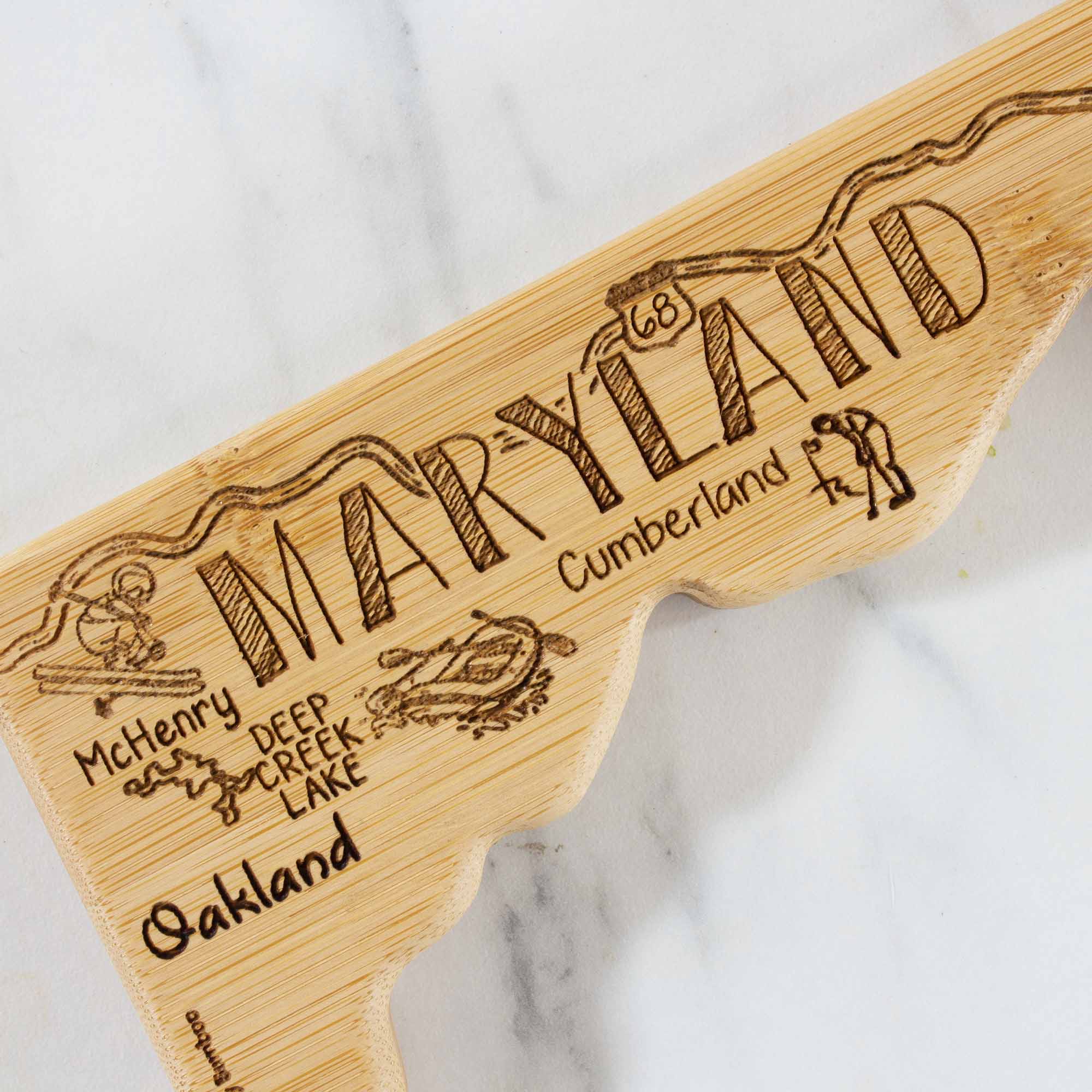 68 MARYLAND  
Cumberland  
DEEP CREEK LAKE  
McHenry  
Oakland
