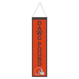 WinCraft - Cleveland Browns 8" x 32" Wool Evolution Banner - Multicolor