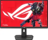 ASUS - ROG Strix 27" LED UHD 160Hz G-SYNC/FreeSync Gaming Monitor with HDR (HDMI, DisplayPort) - Black - Front_Zoom