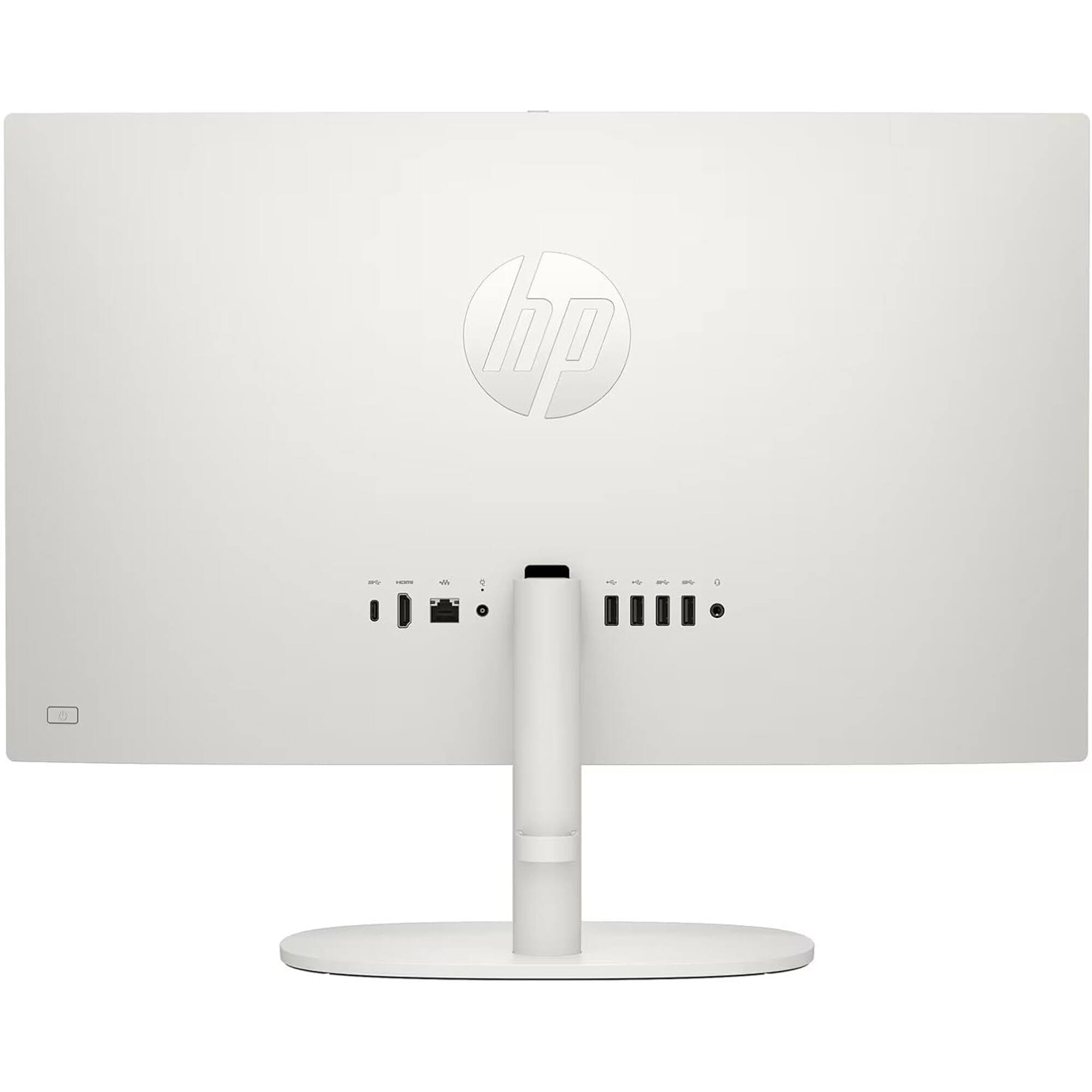 Angle. HP - HP 22-dg0000 21.45" 8GB 128GB SSD Pentium® Silver J5040 3.2GHz WIN11H, Cashmere White - White.