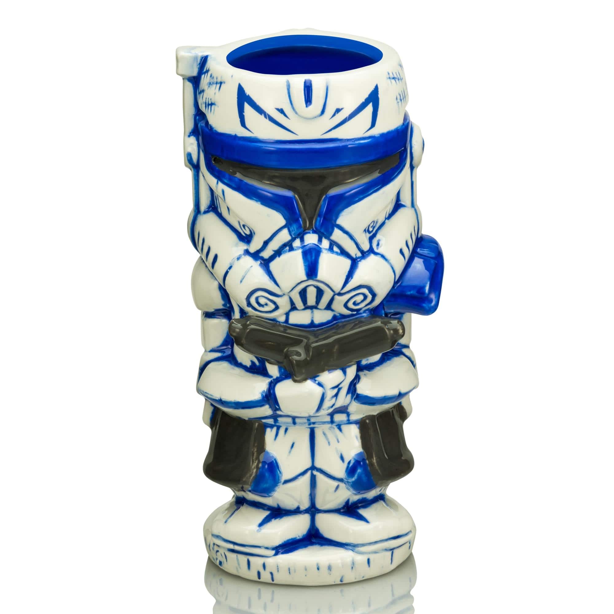 Geeki Tikis Star Wars Captain Rex Ceramic Mug | Holds 15 Ounces - Blue