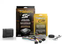 Maestro - SR Interface Module with SGM1 Install Harness for select 00 GMC Chevy - Black