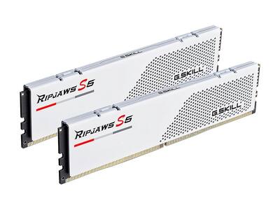 G.SKILL Ripjaws S5 64GB (2x32GB) DDR5 5600MHz RAM White - Best Buy G.SKILL Ripjaws S5 64GB (2x32GB) DDR5 5600MHz RAM White - Best Buy
