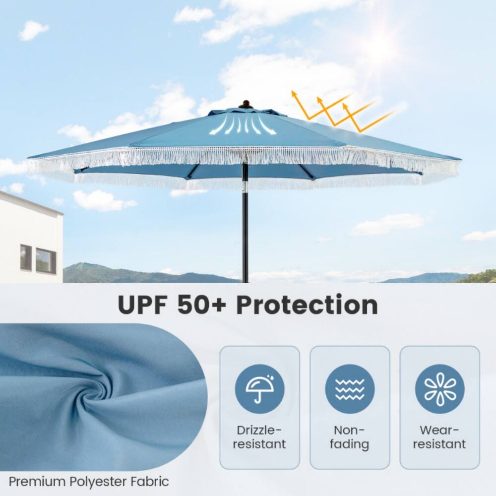 UPF 50+ Protection  
Drizzle-resistant  
Non-fading  
Wear-resistant  
Premium Polyester Fabric