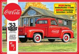 PopMarket - 1953 Ford Pickup (CocaCola) 2T AMT Model Kit - COLLECTIBLES - Multicolor