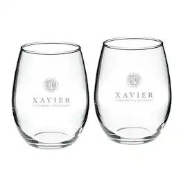 Jardine - XULA Gold 2-Piece 21oz. Stemless Wine Glass Set - Multicolor