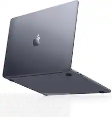 Front. mosiso - For MacBook Pro 13 inch Case M2 M1 A2251 A2289 A2159 A1989 A1708 A1706 2026-2016, Crack-Resistant Case &Keyboard Cover - Space Gray.