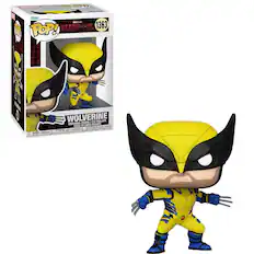 DEADPOOL 1363 POP! WOLVERINE A TETE OSCELLANTE BOBBLENEAD 1 FIGURINE OSCILANTE PNIE FIGIRA CON CAREIA TA ENDA: PGUANO 1 TRMC A ADMER - - - - - ATTENTION D - - - COBC OR A - i . A MARMING - - C - . - - satan