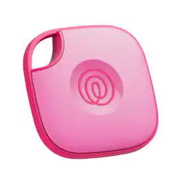 Tile by Life360 - Life360 Tile Bluetooth Tracker, Keys Finder and Item Locator. iOS and Android Compatible. 1-Pack - Pink Punch