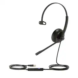 Yealink USB Wired Headset - Red