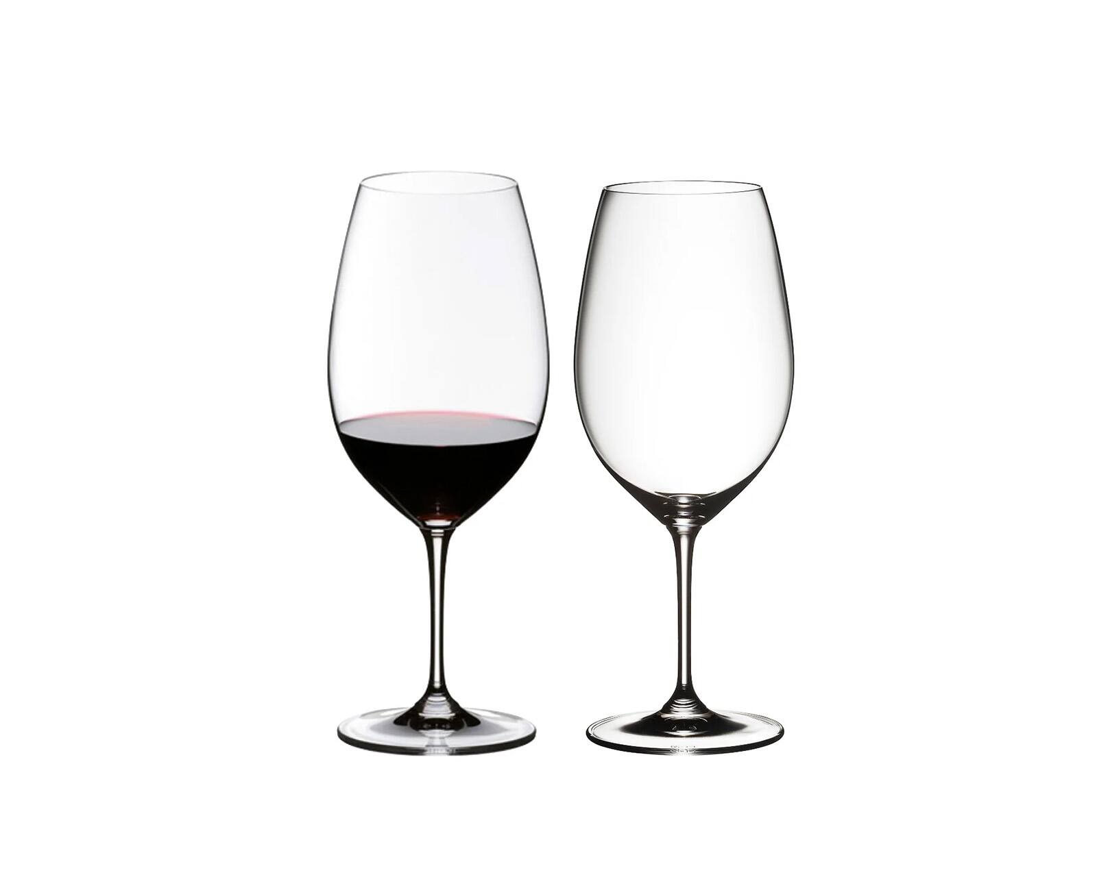 Front. Riedel - Vinum Syrah/Shiraz Wine Glass, Set of 2 - Clear.