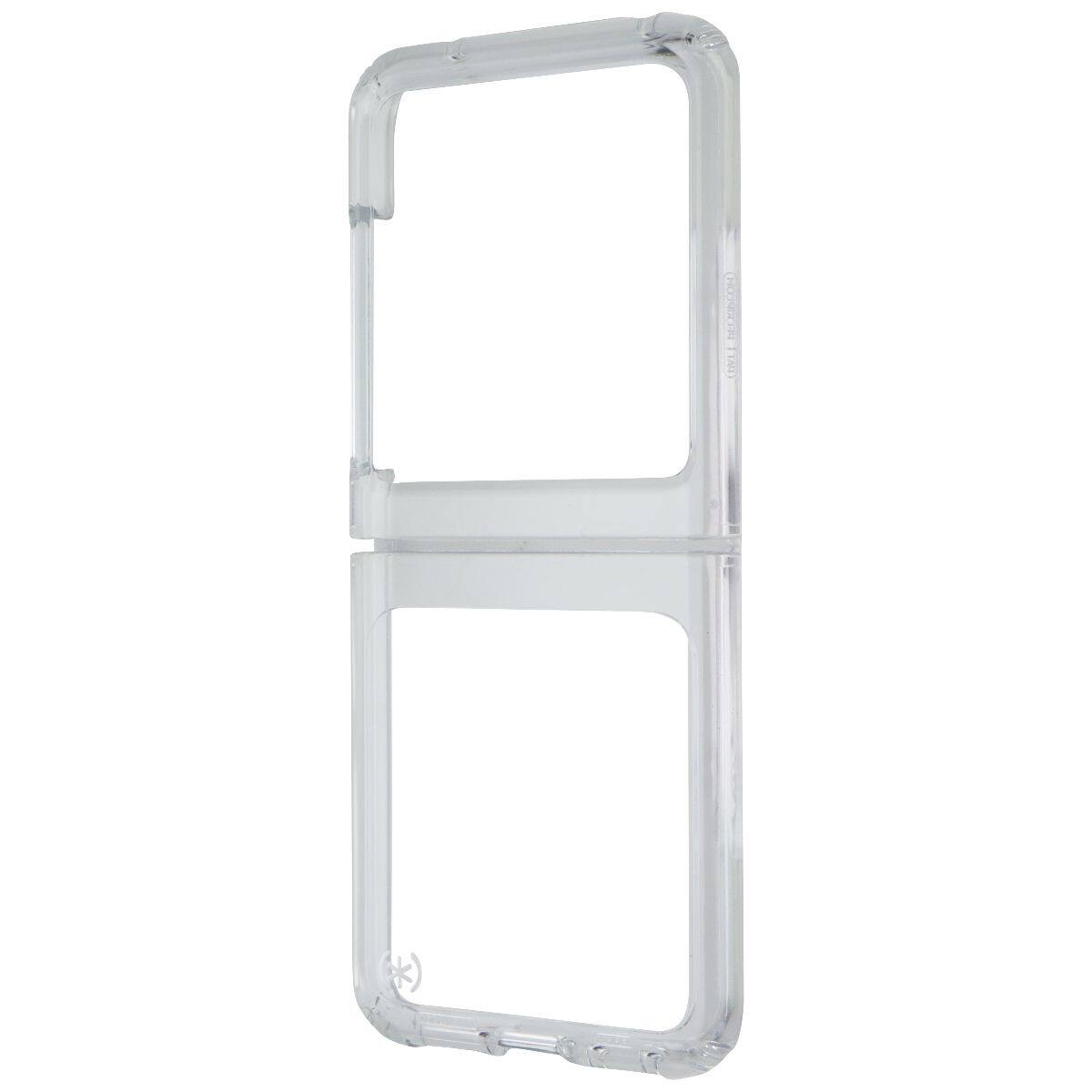 Front. Speck - Speck Presidio Perfect-Clear Fold Case for Motorola Razr (2024) - Clear - Clear.