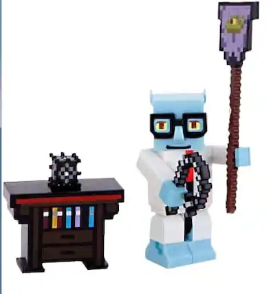 Front. Jazwares - Terraria Goblin Tinkerer 3" Action Figure.