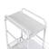 Alt View 13. Honey-Can-Do - 4-Tier Slim Rolling Cart with Drawers - White.
