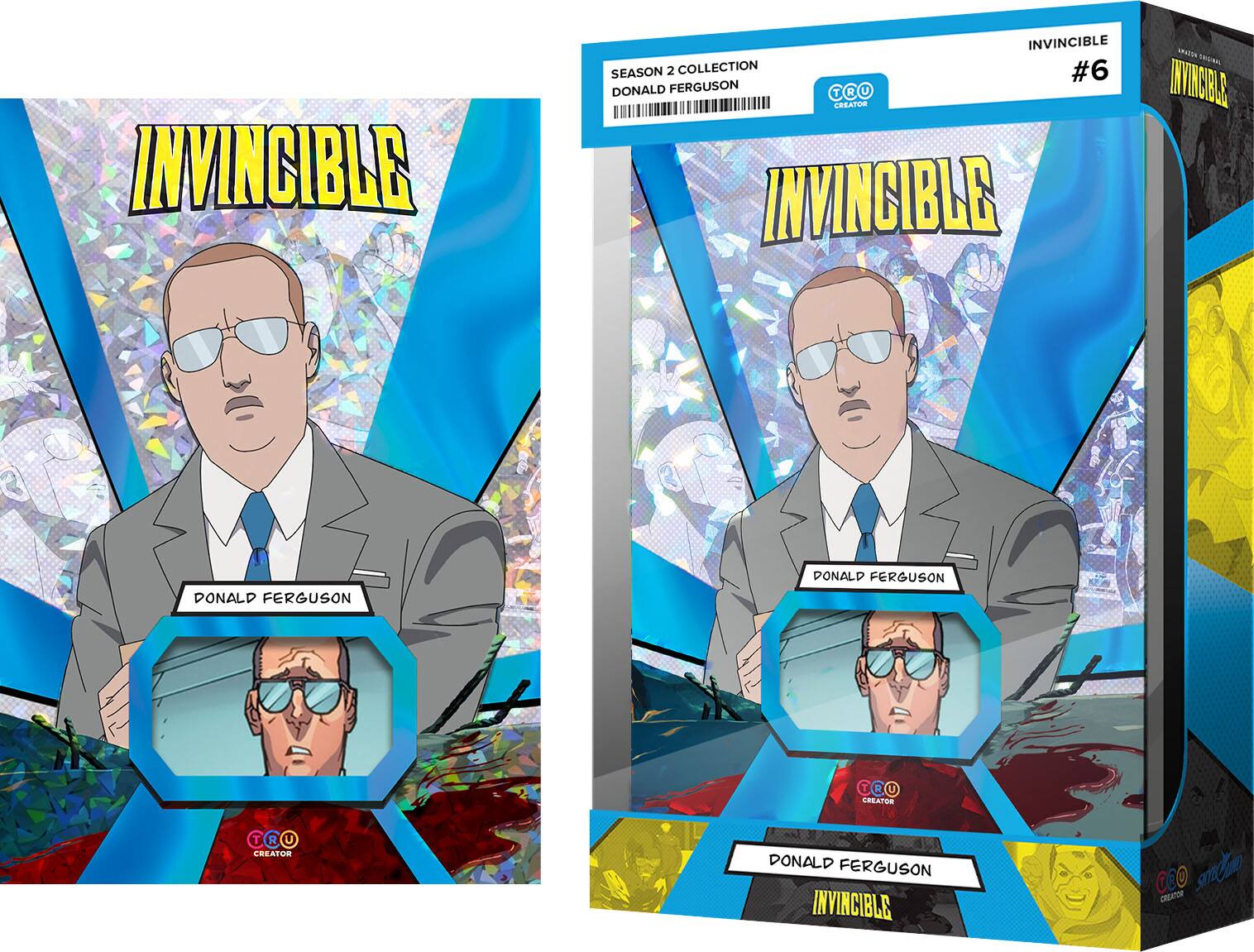INVINCIBLE  
INVINCIBLE SEASON 2 COLLECTION #6  
DONALD FERGUSON  
T R U CREATOR  
INVINCIBLE  
SPARES IRIQUARE  
INVINCIBLE  
DONALD FERGUSON  
DONALD FERGUSON  
OCO CREATOR  
T R U CREATOR  
DONALD FERGUSON INVINCIBLE  
CCO SKYECONO CREATOR