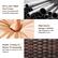 Heavy-duty Rigid Steel Frame, High-density Sponge Cushions, Double Twisting Pe Rattan Workmanship