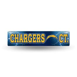 Rico Industries - Los Angeles Football Chargers 16" inch Garage Street Sign - perfect for anywhere you choose to hang it - Multi