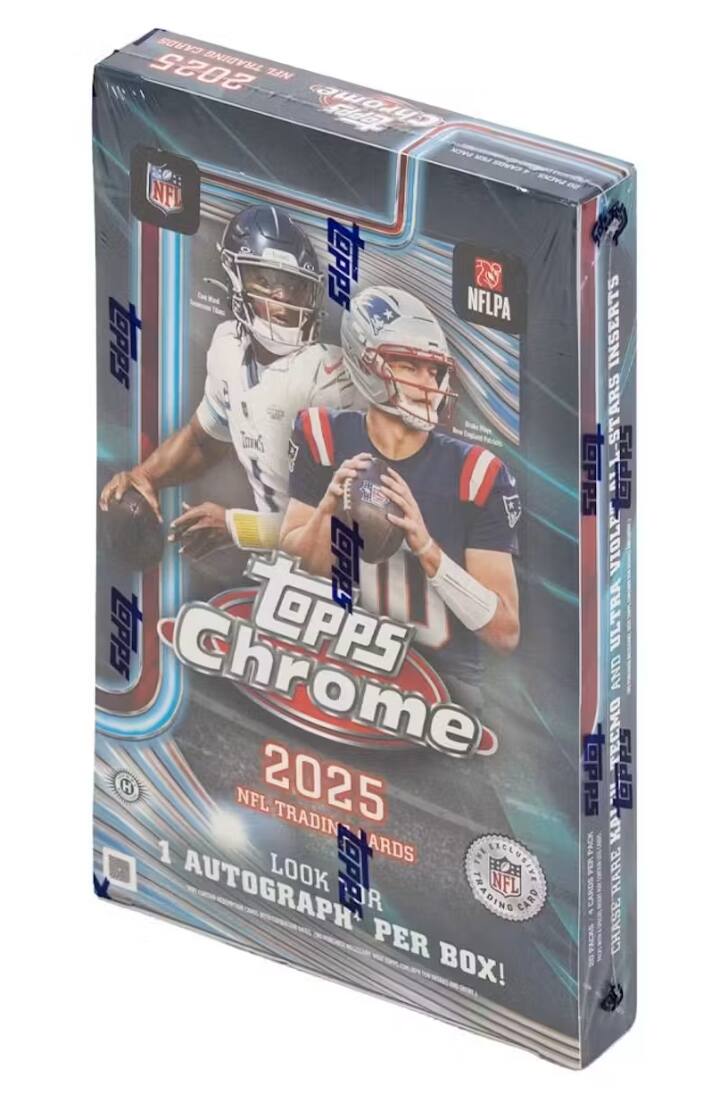 CARDS 2025 TRADING NFL Chrome JGL NFI Sdda NFLPA TEPPS INSERTS ARS T L-ST OPPS IM GPPS Tapps VIOLES TOPPS Chrome TOPPS ULTRA AND TECMO CPPS H NFL 2025 PPPS TRADING KAI 1 ARDS E LICEUCI AUTOGRAPH LOOK PR TRADING NFL RARE CARD PER CHASE BOX!