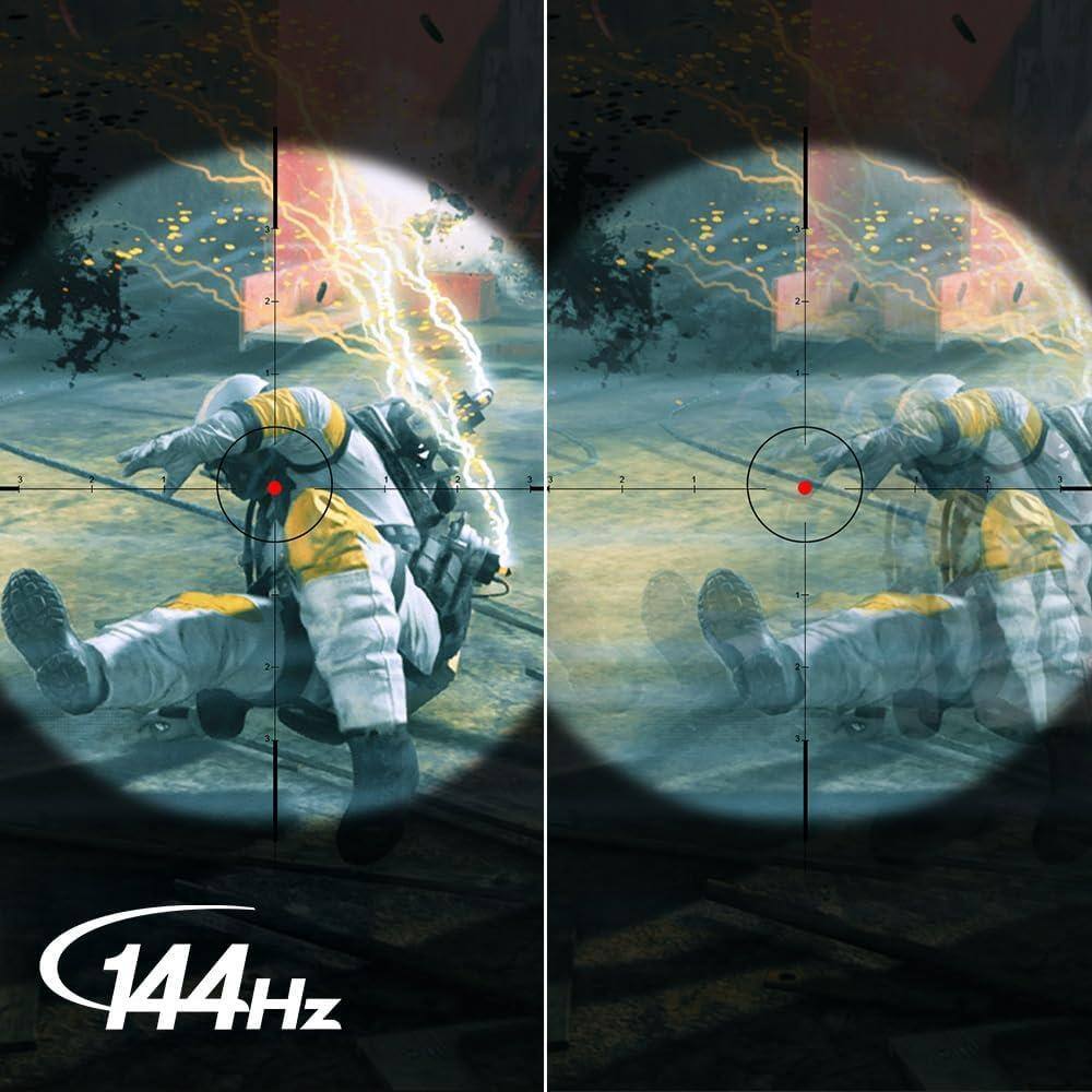 Alt View 5. Acer - 27" KB272 P6bi Gaming Monitor FHD 1920x1080 144Hz 250Nit 1ms VESA 100x100.