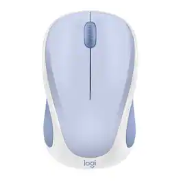 Logitech - Design Mouse Limited Edition Wireless Optical 3-button Mouse with Broad Compatibility - Wireless - Light Lilac