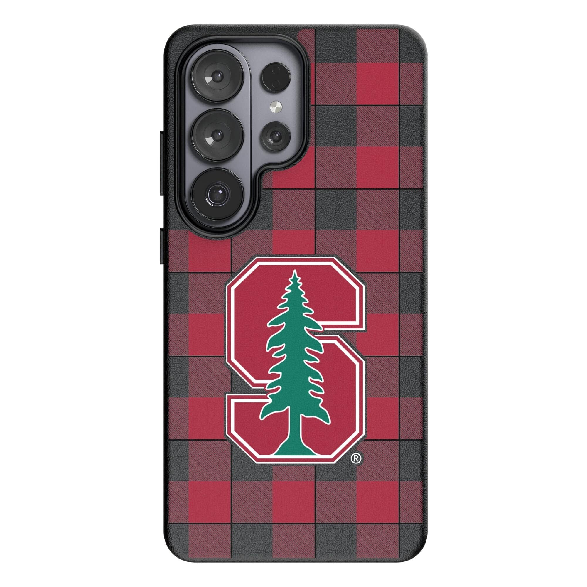 Keyscaper - NCAA - Stanford Cardinal Plaid Galaxy Magnetic Bump Case - S26 - Black price history on PriceWatchPro