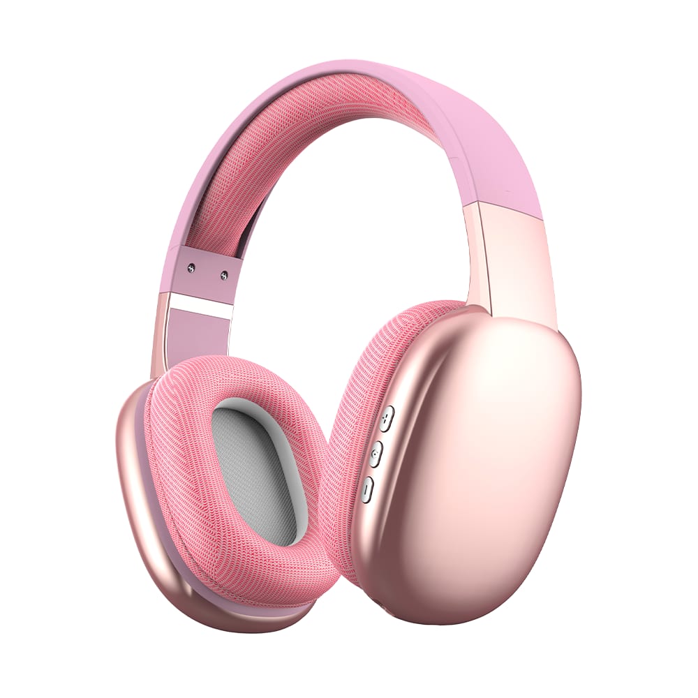 GabbaGoods - Platinum Vibe Over Ear Bluetooth Headphones with HD Stereo Sound, AUX input, and TF Card Reader