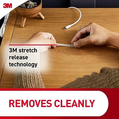 3M stretch release technology  
REMOVES CLEANLY