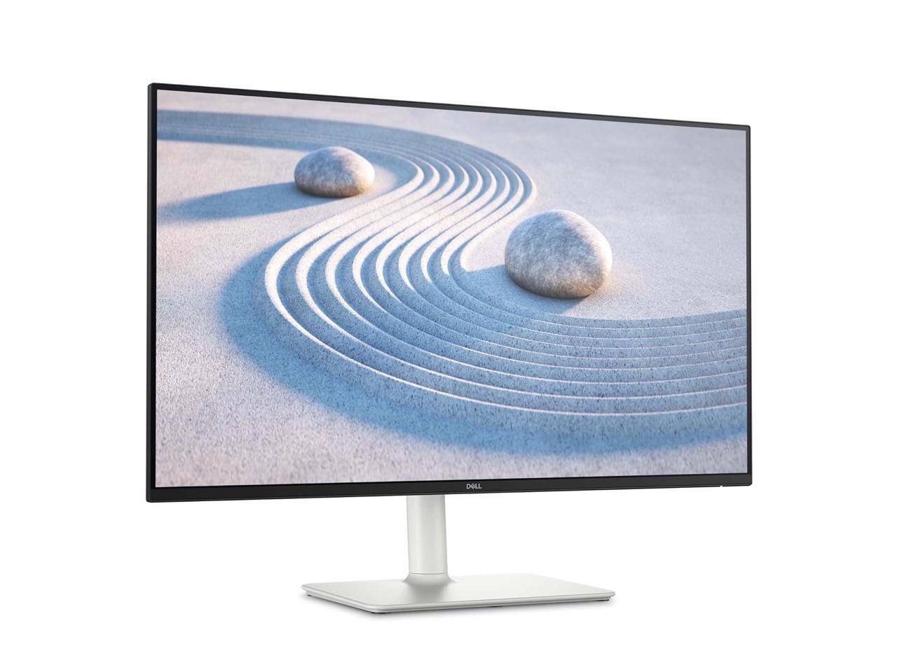 Alt View 1. Dell - Dell S2725DS 27" WQHD Monitor - 100Hz, 8ms, 99% sRGB, HDMI/DP, Adjustable, Platinum Silver - Black.