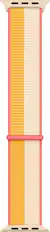 Front. Apple - Apple Watch Band - Sport Loop (41mm) - Maize/White - Regular - Yellow.