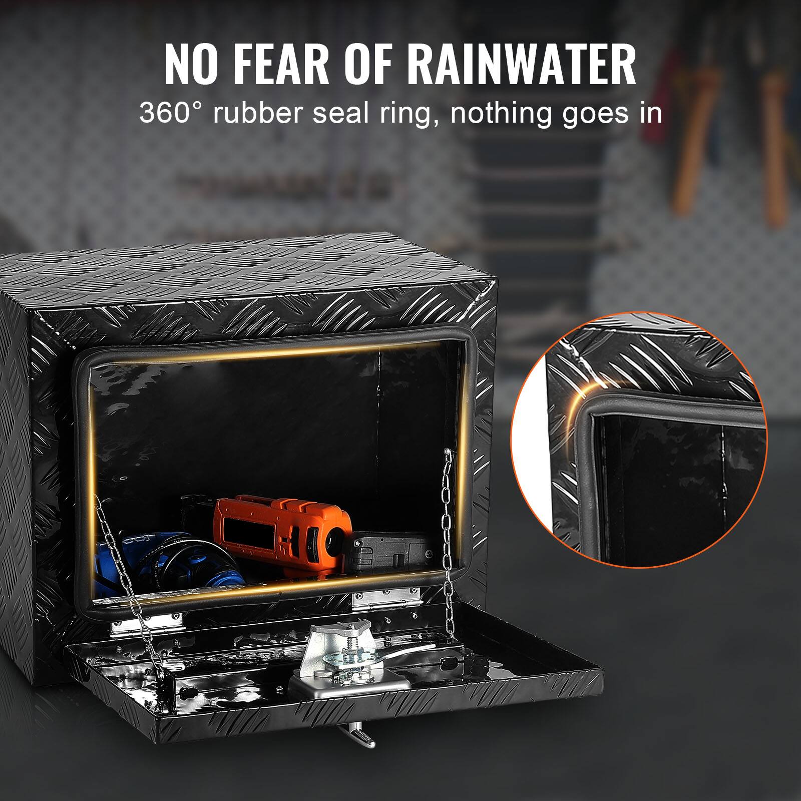 NO FEAR OF RAINWATER 360 rubber seal ring, nothing goes in