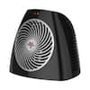 Front. Vornado - VH202 750 Watt Black Indoor Electric Space Heater with Compact Size for Small Spaces - Black.