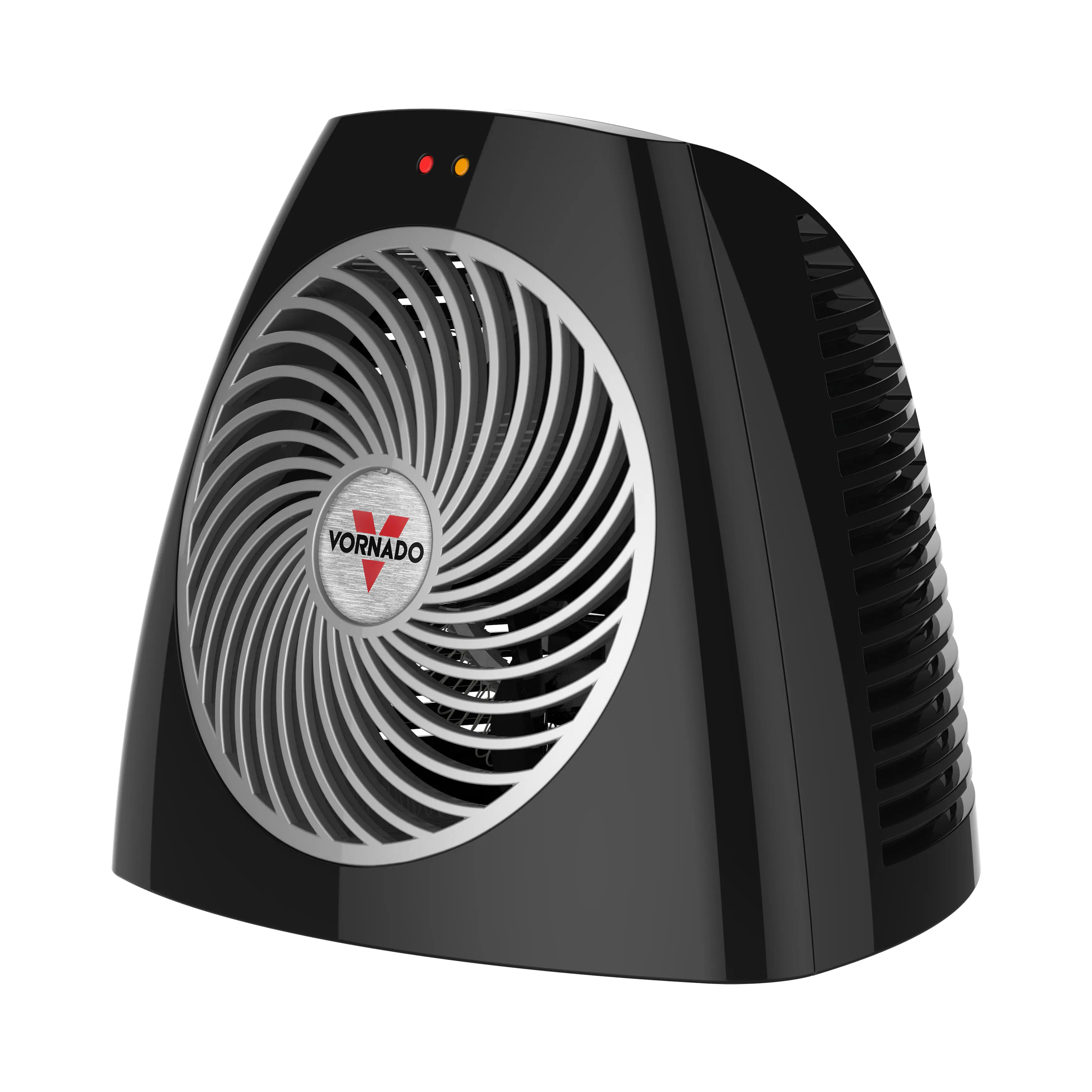 Front. Vornado - VH202 750 Watt Black Indoor Electric Space Heater with Compact Size for Small Spaces - Black.