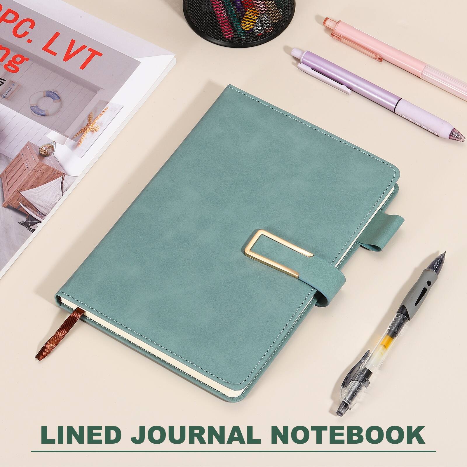 PC. LVT  
LINED JOURNAL NOTEBOOK