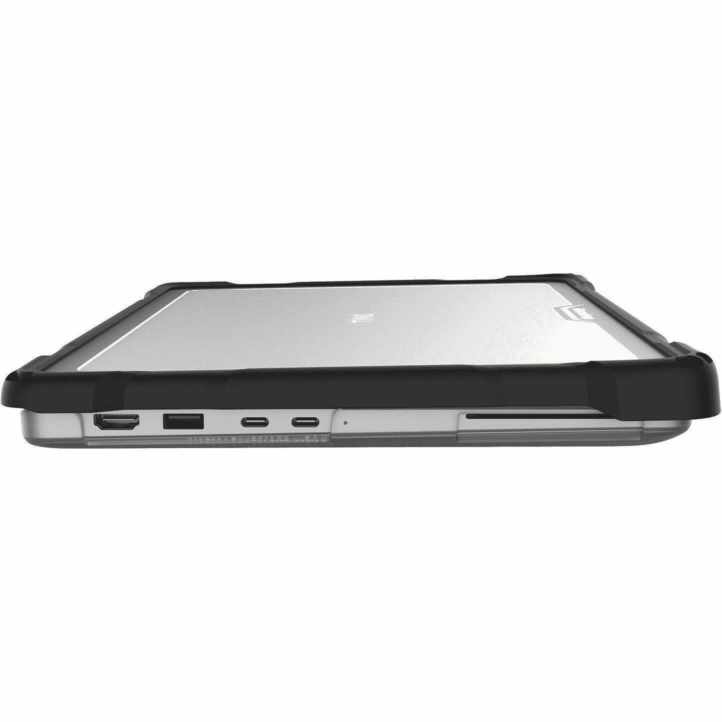 Alt View 5. Gumdrop - Gumdrop SlimTech for Dell Pro 13 Plus (2-in-1) - For Dell Notebook - Textured Grip - Transparent - Bump Resistant, Drop - Transparent.