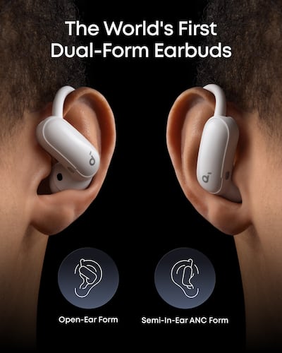 Soundcore AeroFit 2 Pro by Anker, Open Ear with Semi In Ear Active Soundcore AeroFit 2 Pro by Anker, Open Ear with Semi In Ear Active