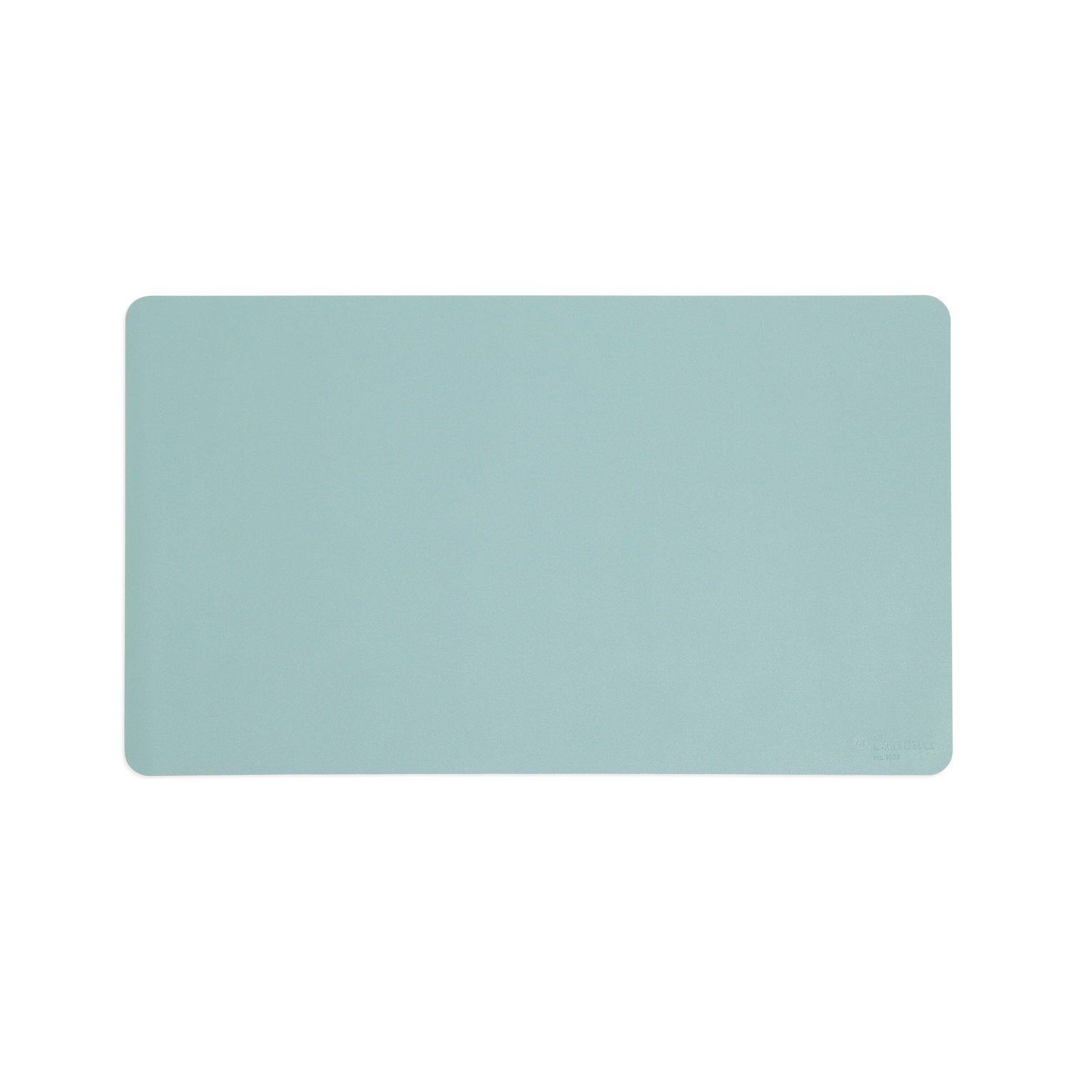 Smead - Vegan Leather Desk Pads 23.6" x 13.7" Light Blue
