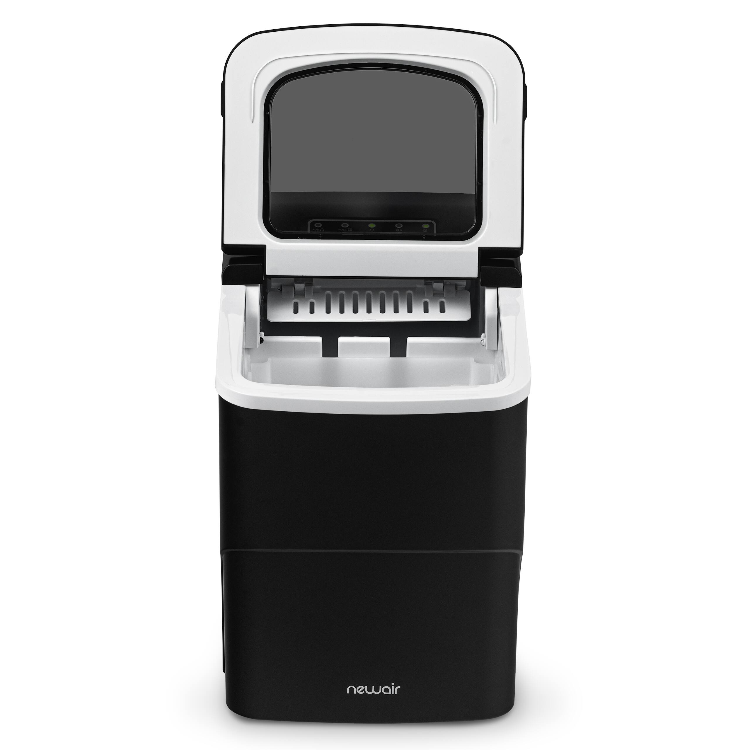 Alt View 19. NewAir - Countertop Bullet Ice Maker with BPA-Free Parts - Matte Black.