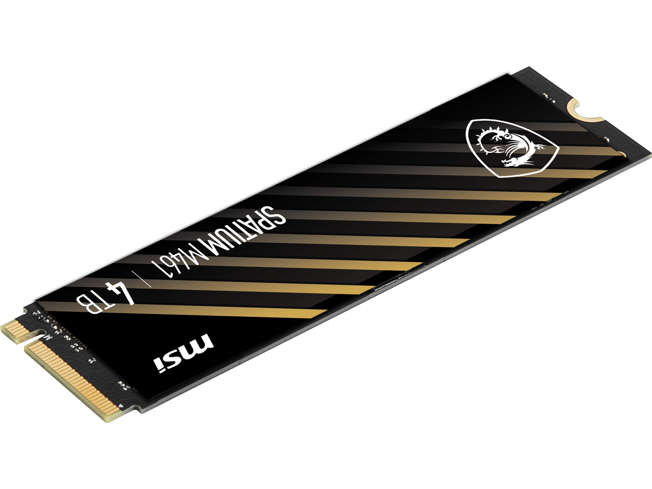 MSI M461 M.2 2280 4TB PCI Express 4.0 x4 3D NAND Internal Solid