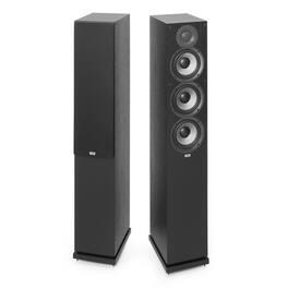ELAC - F5.2 Debut 2.0 Floorstanding Speaker - Pair ( Vinyl) - Black Ash