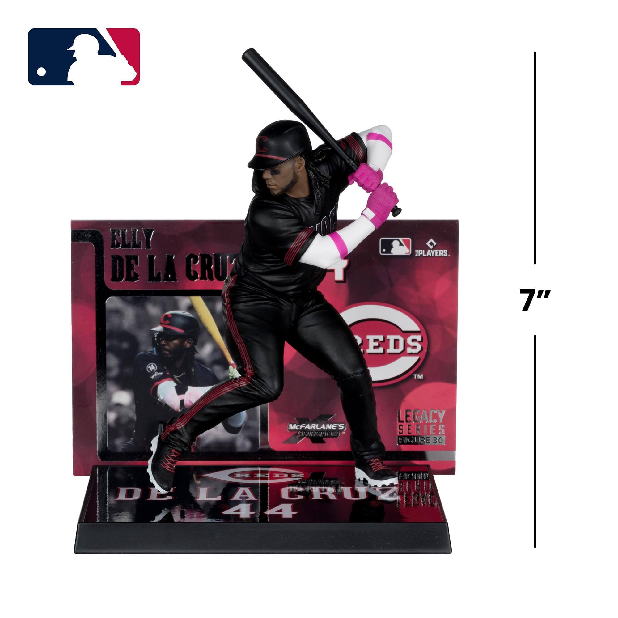 ELLY DE LA CRUZ PLAYERS 7" 14 EDS TM LEGACY MCFARLANE'S SERIES FIGURE 30 R H EHI DE LA CRUZ TERVE 44