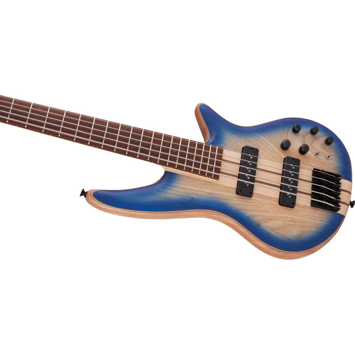 Alt View 6. Jackson - Jackson Pro Series Spectra Bass SBP V 5-String Electric Guitar, Blue Burst.