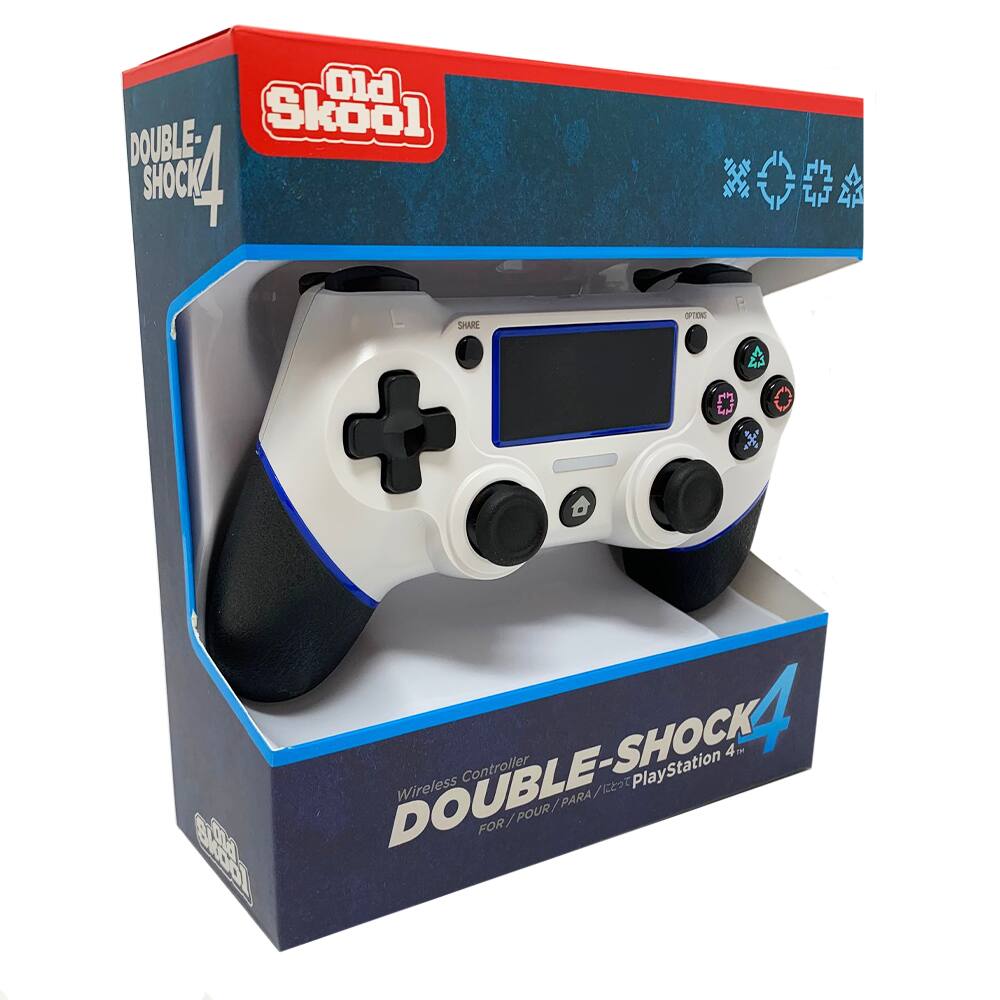 Old Skool DOUBLE-SHOCK 4 Wireless Controller PlayStation 4 / PARA / POUR / POUR