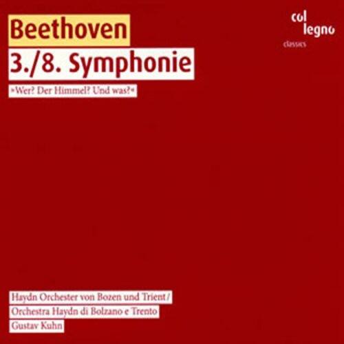 Ludwig van Beethoven - Symphonies 3 & 8   - COMPACT DISCS [CD]
