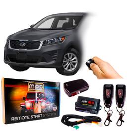 MPC - Complete 1-Button Remote Start For 2016-2020 Kia Sorento - Long Range 1,500 ft - Black