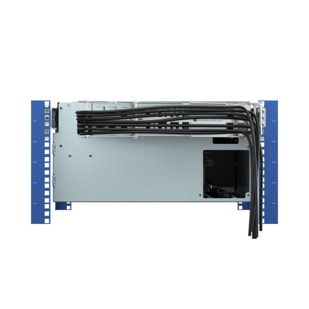 Alt View 3. RackSolutions - RackSolutions 5U HyperShelf for 7 Dell Precision 3280 Compact Workstation - Black.