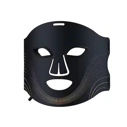 Front. Cluzine - 7-Color LED Light Therapy Mask, Silicone Photon Facial Skin Rejuvenation Device.